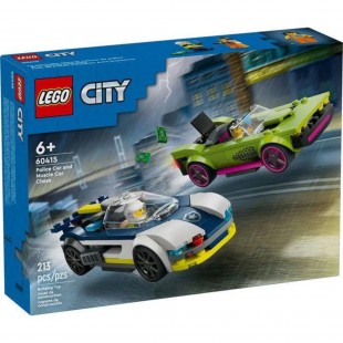 Lego City - Poursuite voiture de police et muscle car